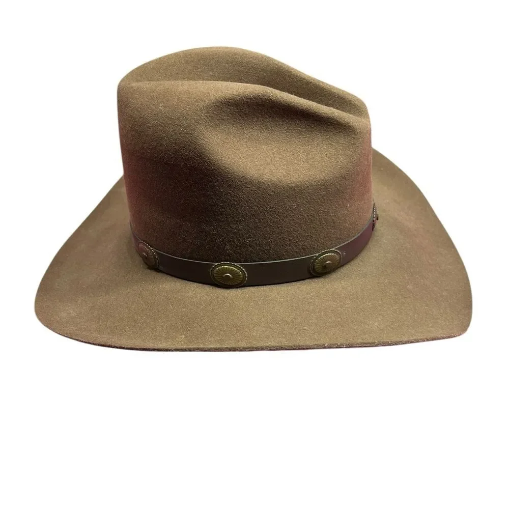 Bailey Dark Brown XX Wool Cowboy Hat 7 1/8” Style: Tombstone
